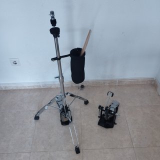 Set pie Hihat pedal bombo batería y percusión