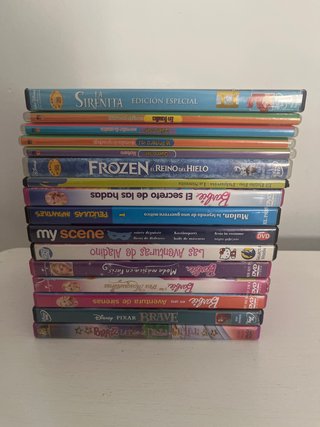 Lote Películas DVD Infantiles