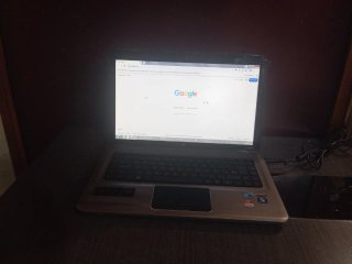 Ordenador HP Plata con Diseño