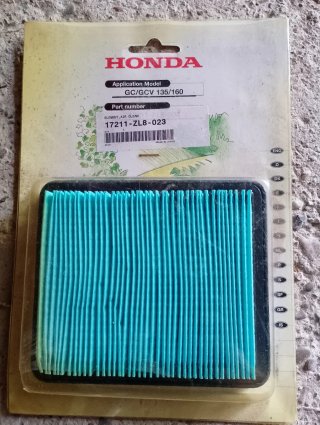 Filtro aire Honda GC/GCV 135/160 15€ cada uno