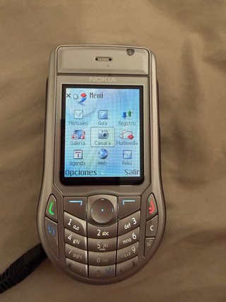 Nokia N-Gage + Nokia 6630 Plata/Blanco