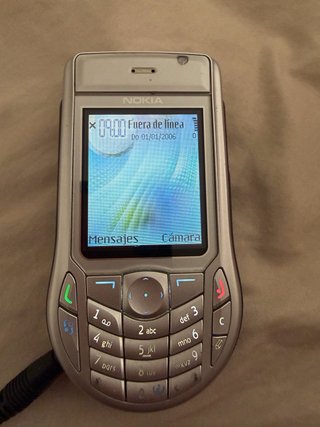 Nokia N-Gage + Nokia 6630 Plata/Blanco