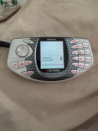 Nokia N-Gage + Nokia 6630 Plata/Blanco