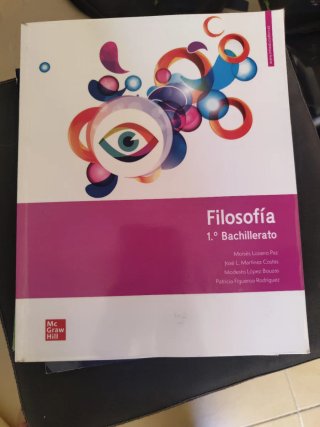 Filosofía, 1o Bachillerato