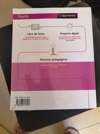 Filosofía, 1o Bachillerato