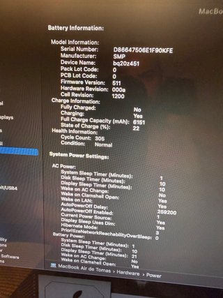 MacBook Air 13” 2015 i5 8GB 128GB
