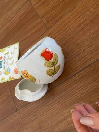 Zuccheriera Thun Ceramica Fiorita