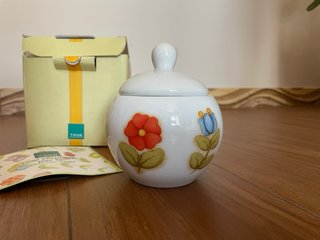 Zuccheriera Thun Ceramica Fiorita