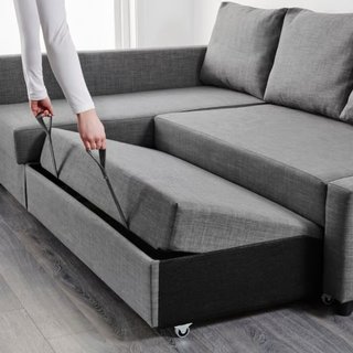 Sofá Cama Gris Ikea Friheten