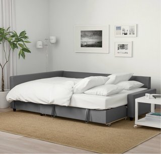Sofá Cama Gris Ikea Friheten