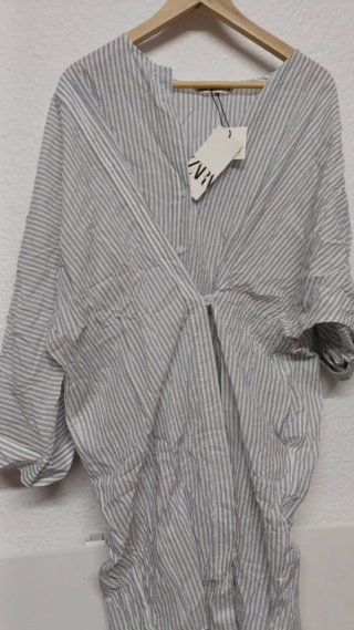 Túnica Zara Rayas Talla L/XL
