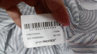 Túnica Zara Rayas Talla L/XL