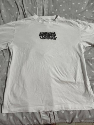 Camiseta Naruto Shippuden Blanca