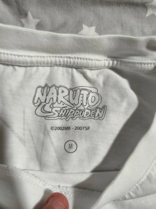 Camiseta Naruto Shippuden Blanca