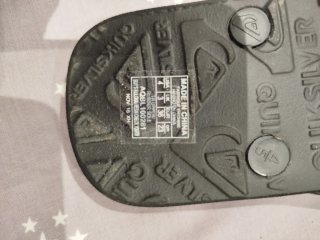 Chanclas Quiksilver Talla 36 Nuevas a esternar