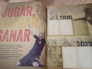 Álbum cromos Panini Vamos Selección!