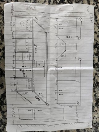 Cocina completa con encimera de piedra