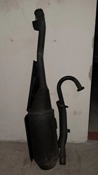 Colector de escape y Silenciador Suzuki VanVan 125
