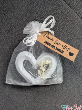 Decoración de corazones para eventos 3D