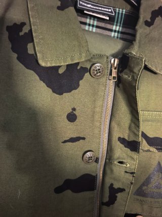 Chaqueta The Hundreds Camuflaje Militar