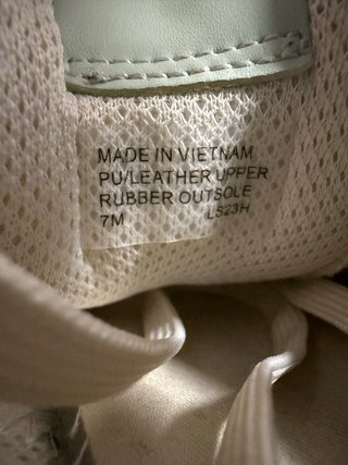 Zapatillas Michael Kors Talla 37 Verde y Blanco