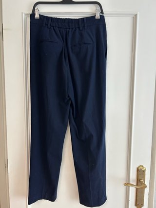 Pantalón de pinzas azul