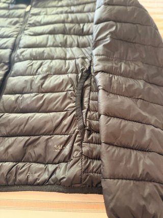 Chaquetón acolchado Pull&Bear negro hombre talla L