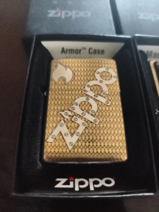2 Accendini Zippo Armor Case ORIGINALI!! OFFERTE