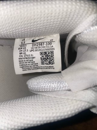 Zapatillas Nike Blancas Talla 43