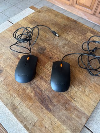 Ratón Lenovo Negro USB