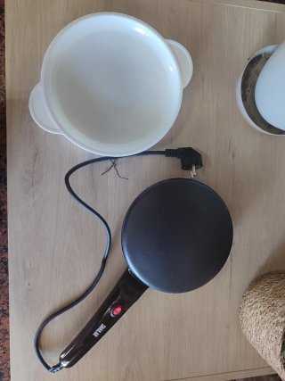 Crepera SNAILAR 20cm con Mango