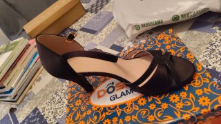 Zapatos de cuña negros botas de seguridad y zapato