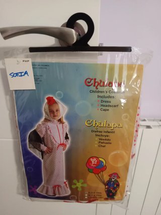 Disfraz Chulapa Niña 3-6 Años