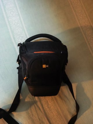 Fotocamera Fujifilm con borsa e accessori