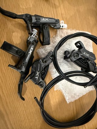Par Travões Shimano XT M8220 Novos