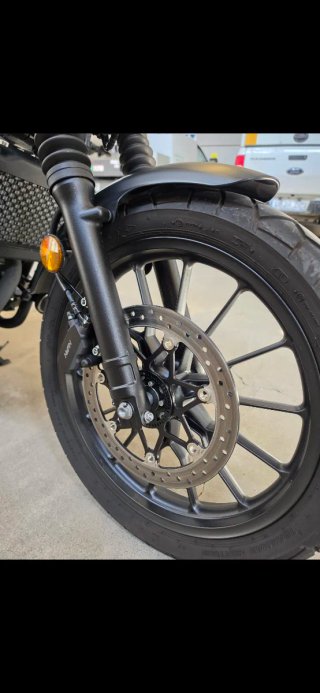 Honda CL 500 Verde.