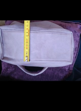 Bolso Stradivarius Morado Estilo Boho