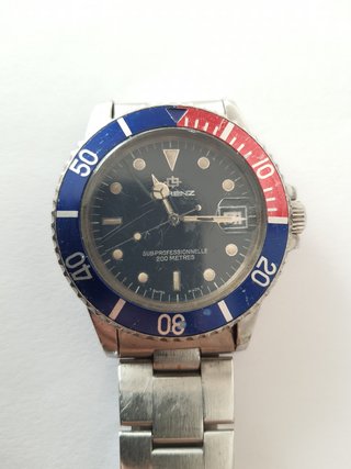 Orologio Lorenz Acciaio Quarzo Sub Professionnelle