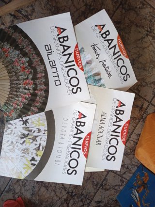 Collezione ventagli vintage grandi designer 38