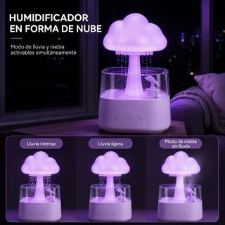 Humidificador Efecto Lluvia USB