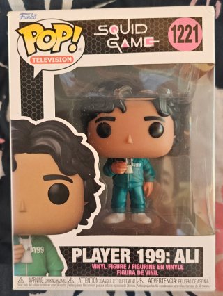 Funko Pop! Squid Game Player 199: Ali 1221