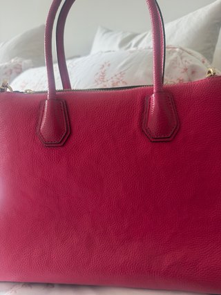 Bolso Michael Kors Rojo y Dorado