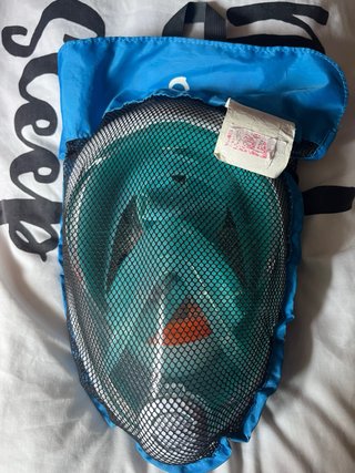 Máscara de snorkel completa