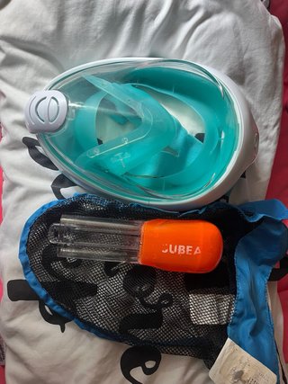 Máscara de snorkel completa