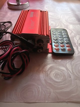 Amplificador Kinter MA-700 500W con Mando