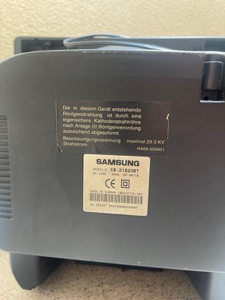Televisor Samsung CRT 21 pulgadas