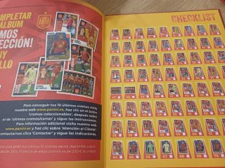 Álbum cromos ¡Vamos Selección! Panini