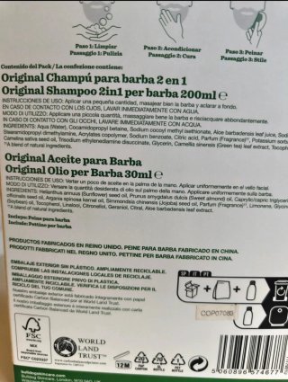 Champú y Aceite para Barba Bulldog Original