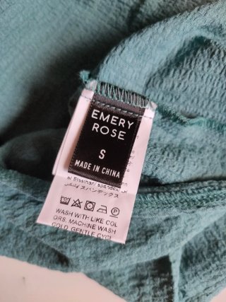 Mono corto mujer verde azulado