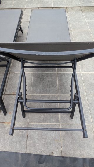 Pack 2 Tumbonas Reclinables Exterior Gris